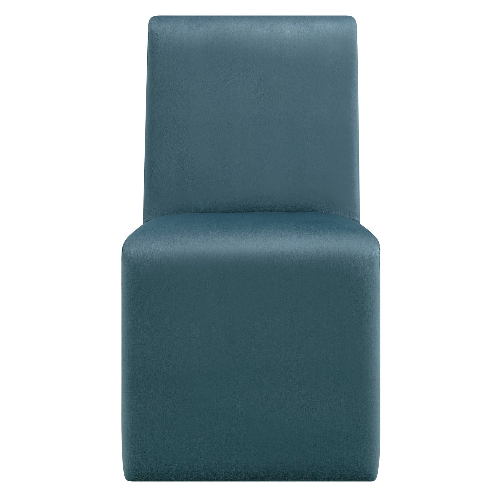 Vik Velvet Dining Chair - Cadet Blue Denmark Home