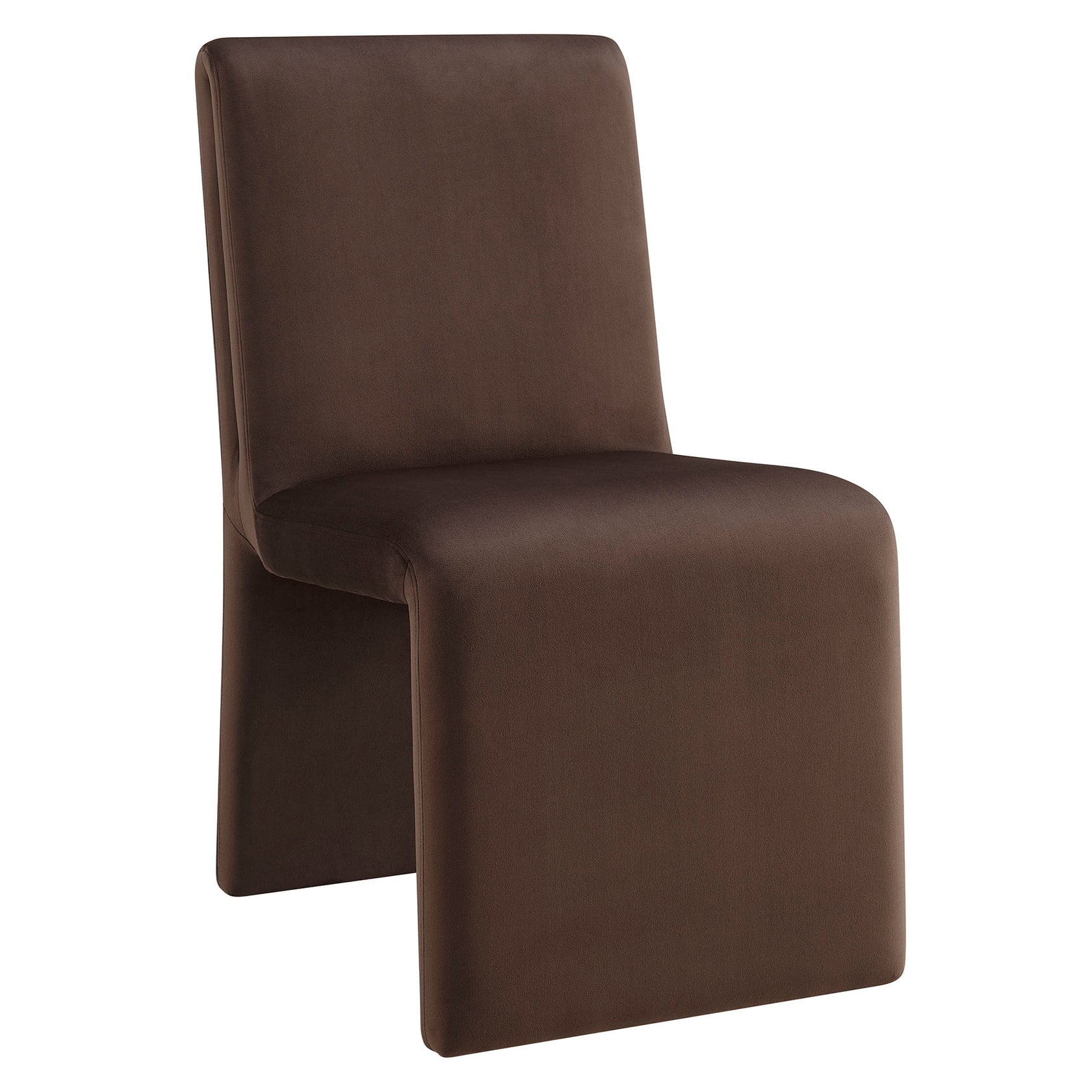 Vik Velvet Dining Chair - Chocolate Denmark Home