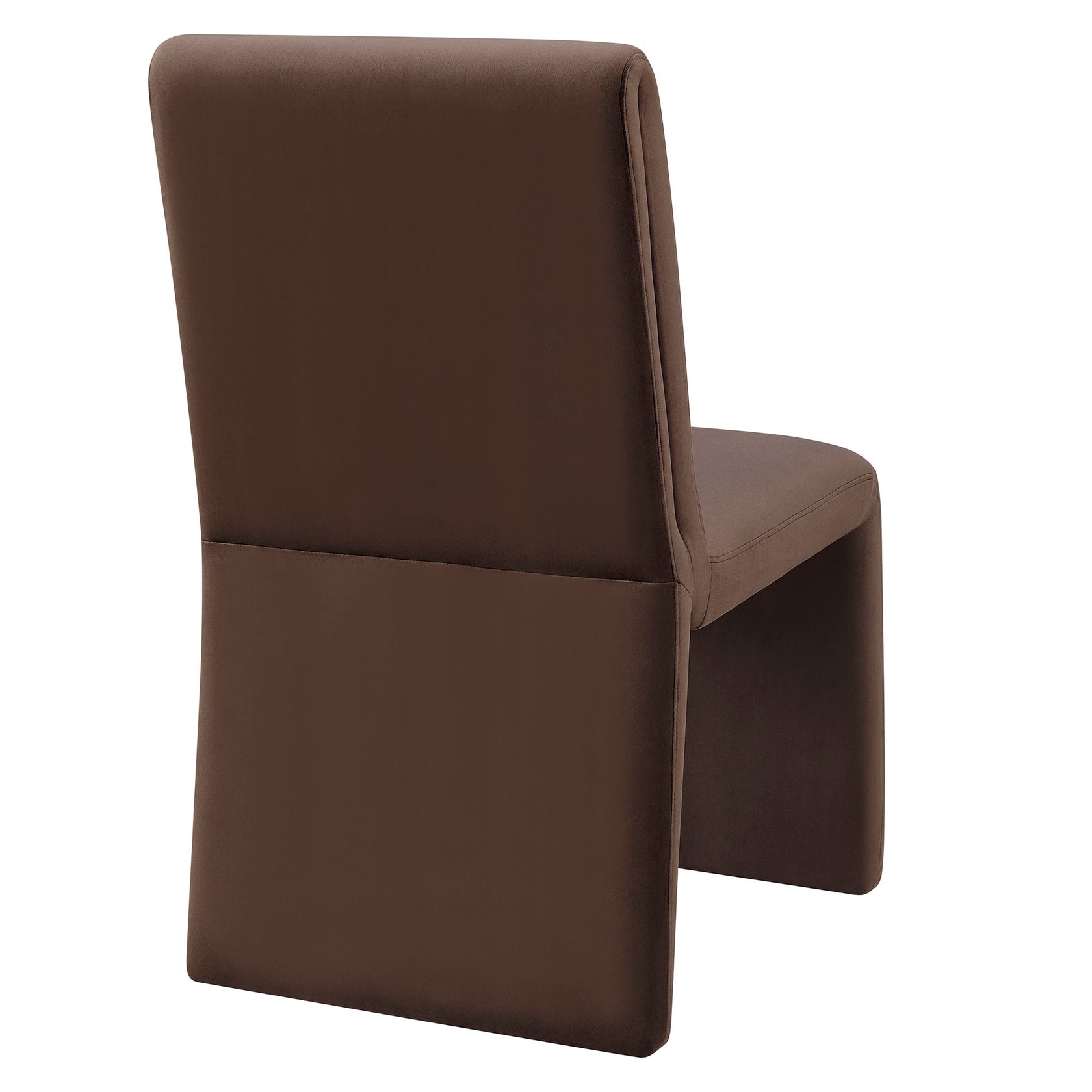 Vik Velvet Dining Chair - Chocolate Denmark Home