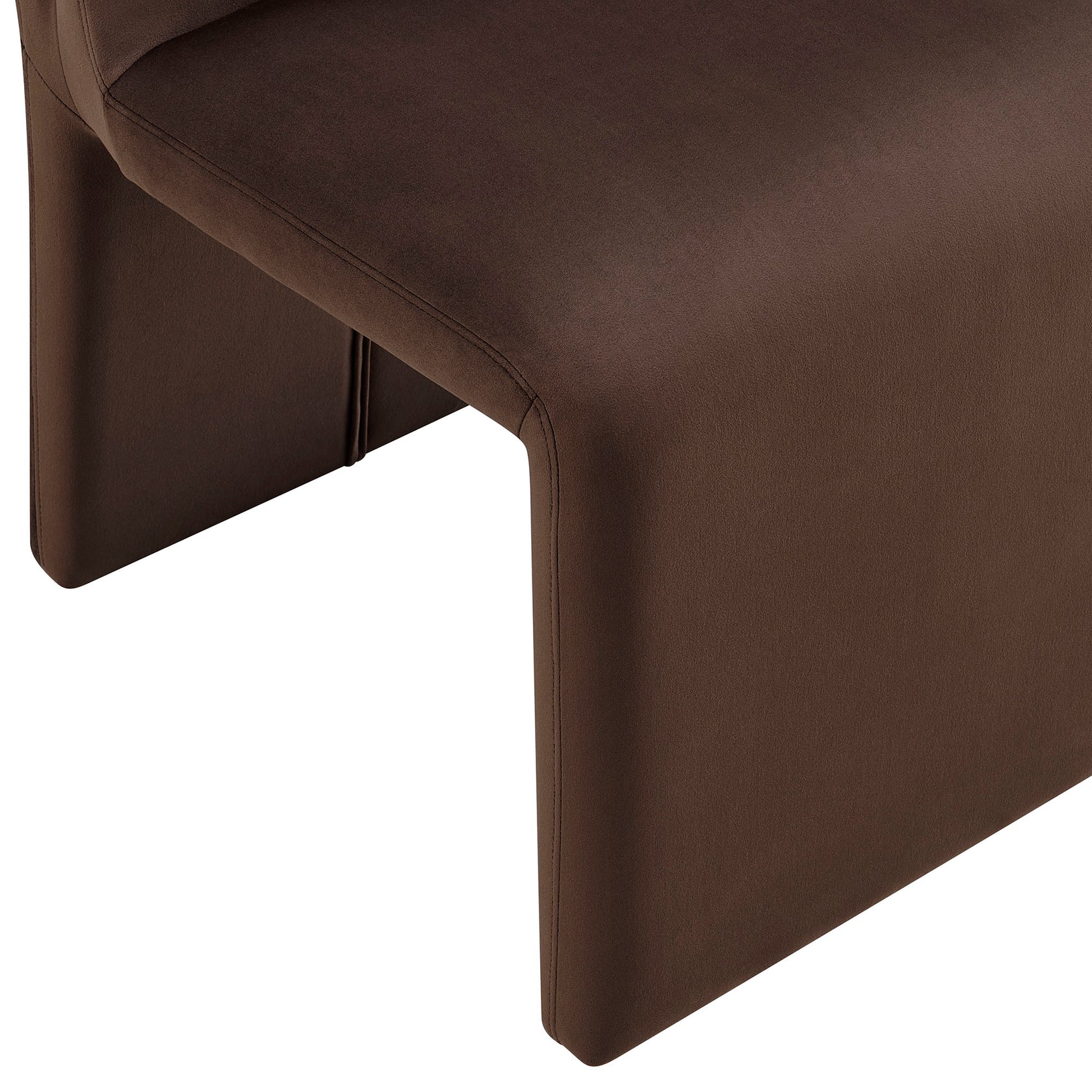 Vik Velvet Dining Chair - Chocolate Denmark Home
