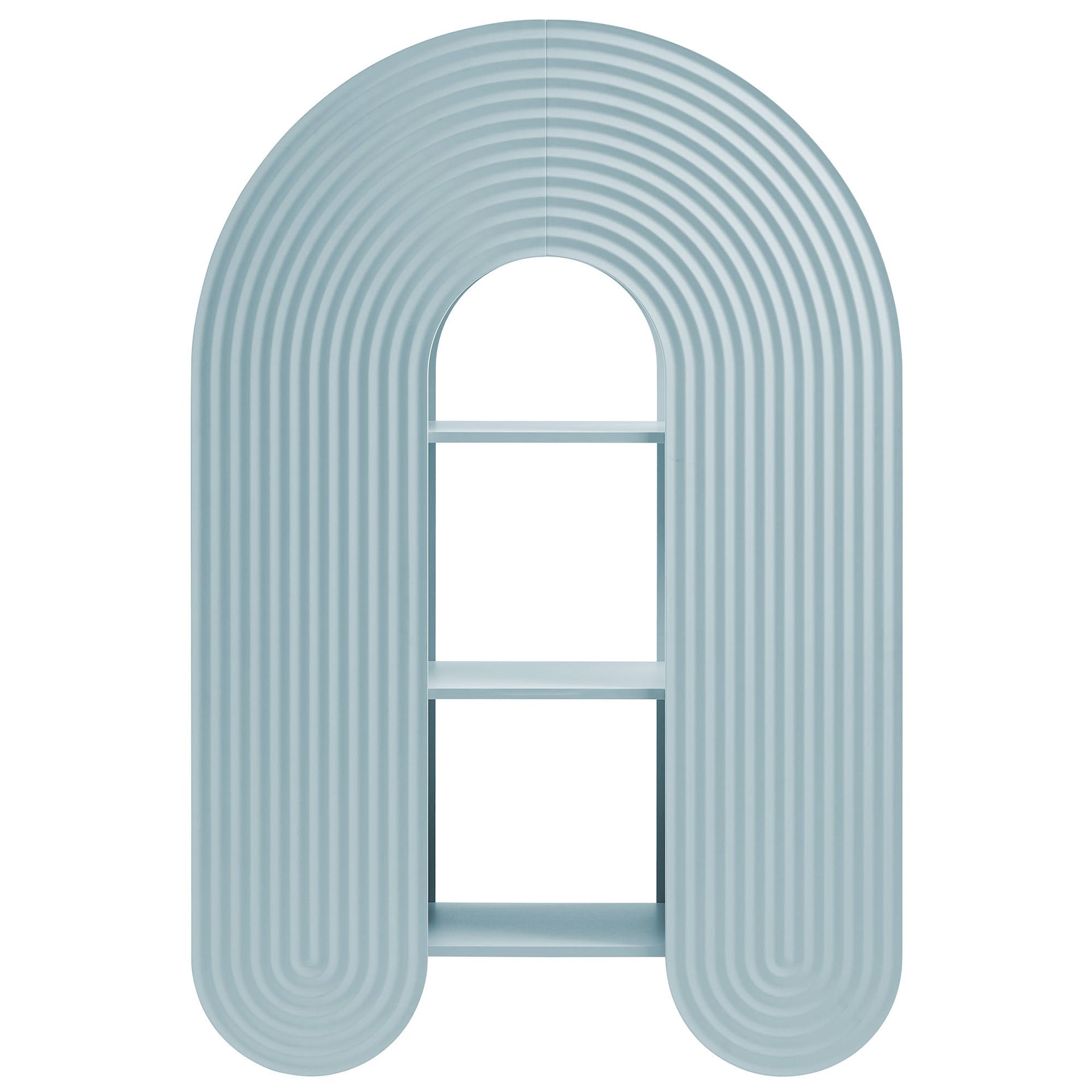Float Arched Ripple Bookcase - White (Copy) Denmark Home