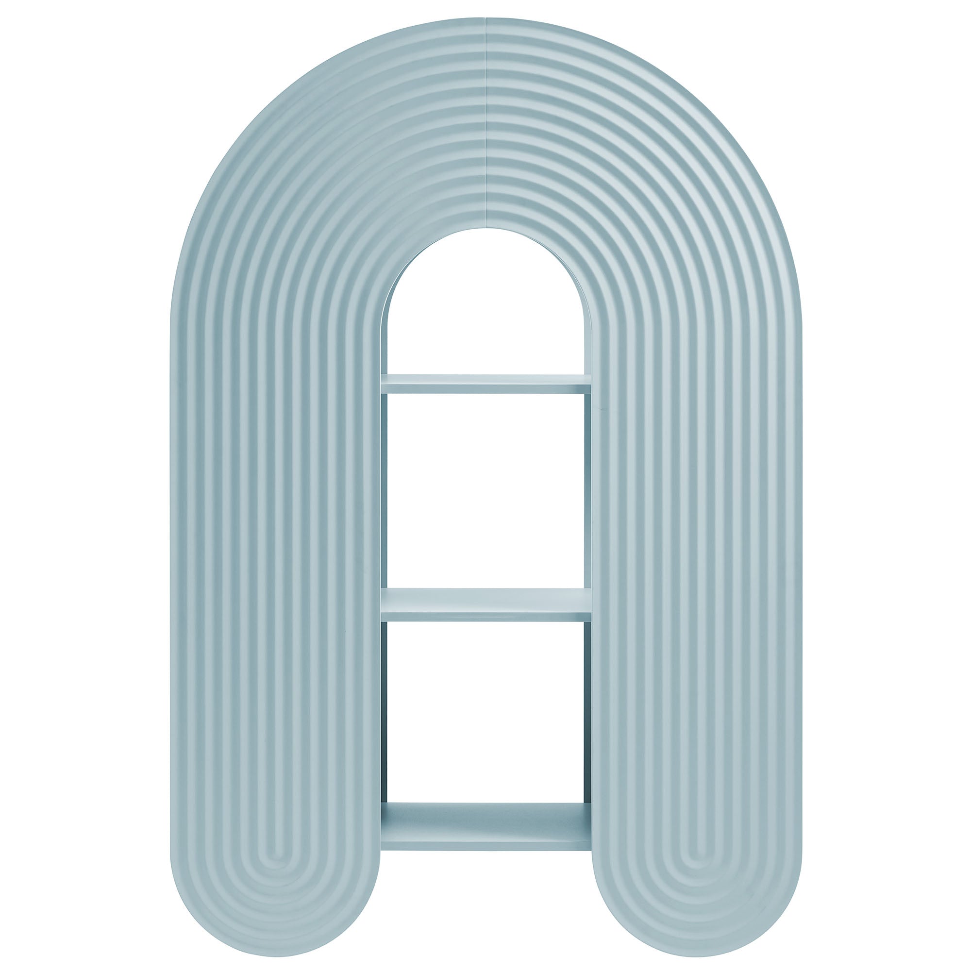 Float Arched Ripple Bookcase - White (Copy) Denmark Home