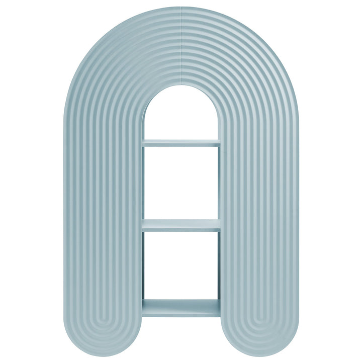 Float Arched Ripple Bookcase - White (Copy) Denmark Home