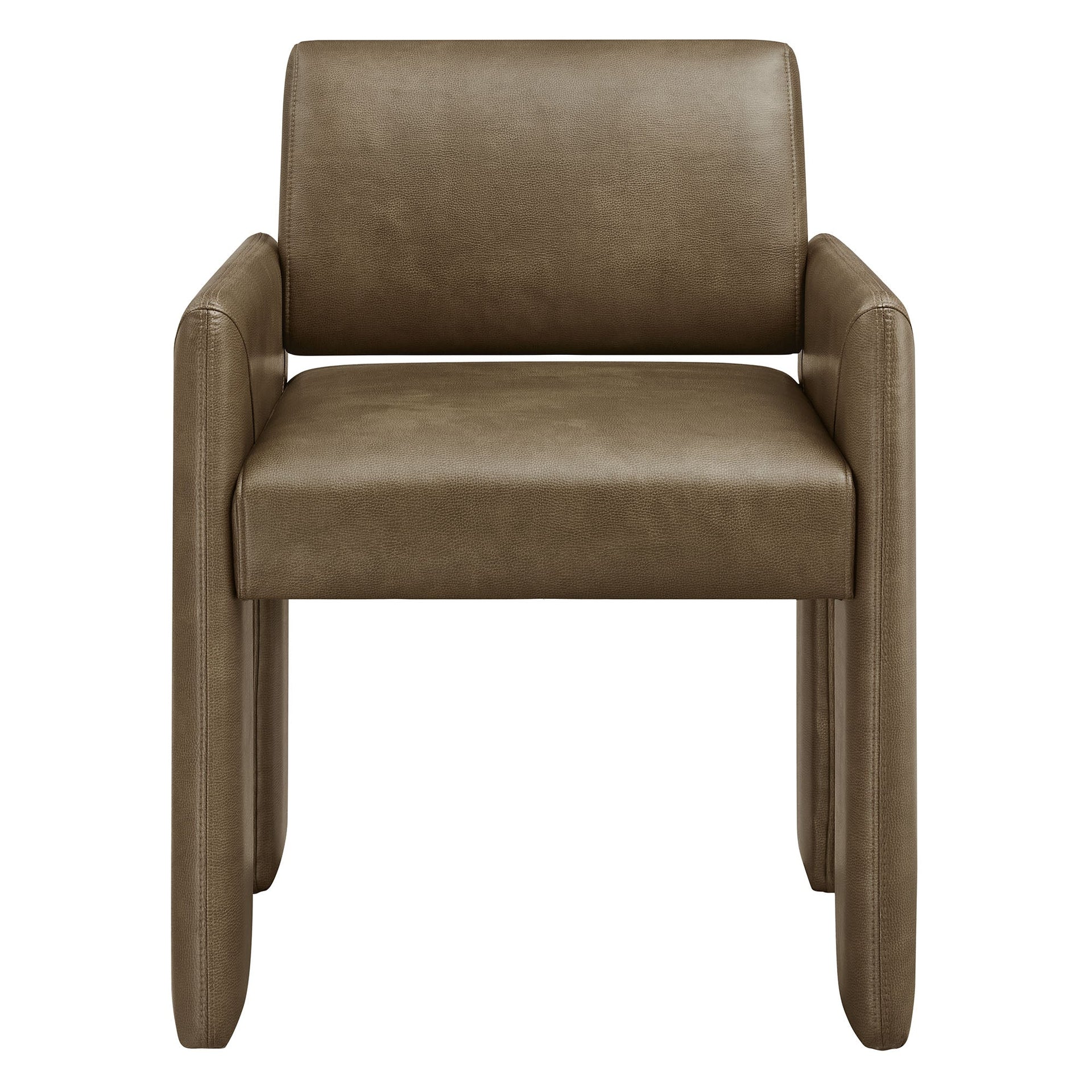 Flik Vegan Leather Dining Armchair - Espresso (Copy) Denmark Home