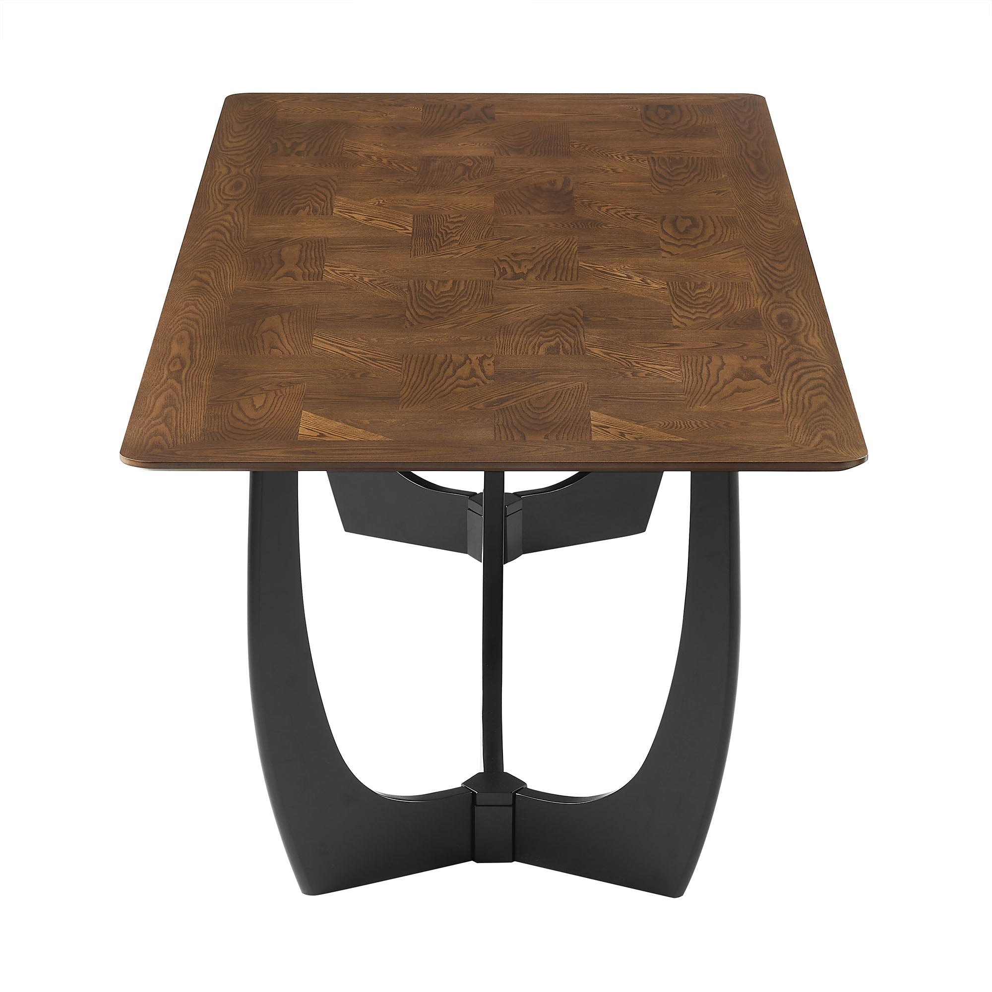 Ash Rectangular Dining Table – Angled Wood Grain Top 94" Denmark Home