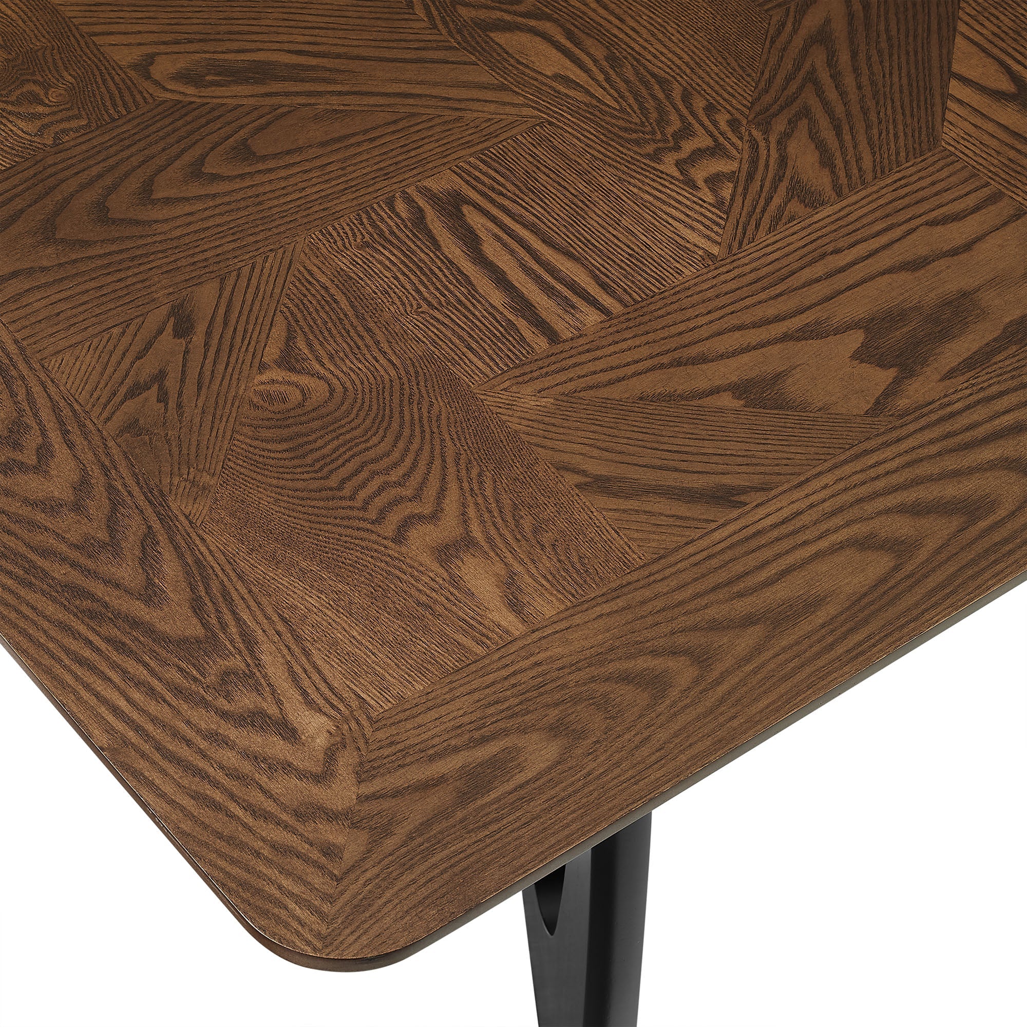 Ash Rectangular Dining Table – Angled Wood Grain Top 94" Denmark Home