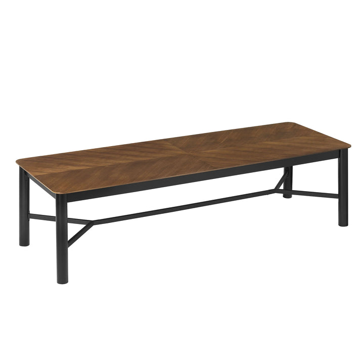 Maidstone 110" Rectangle Dining Table - Walnut Denmark Home