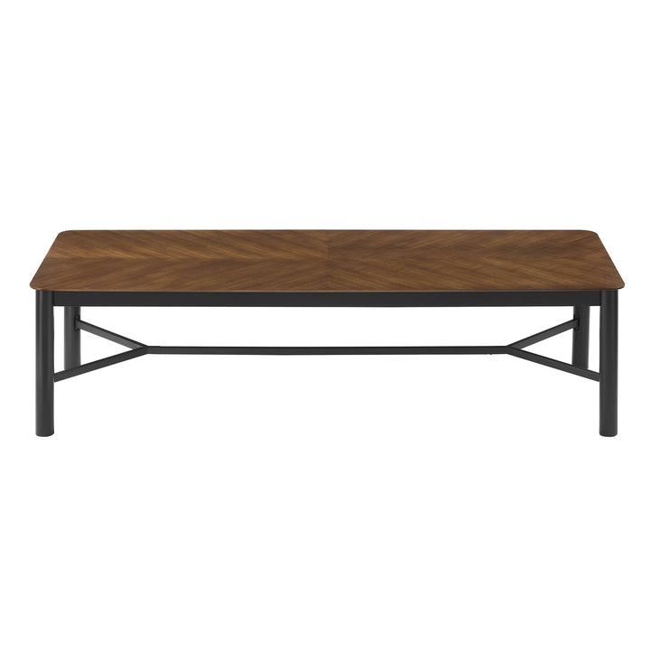 Maidstone 110" Rectangle Dining Table - Walnut Denmark Home