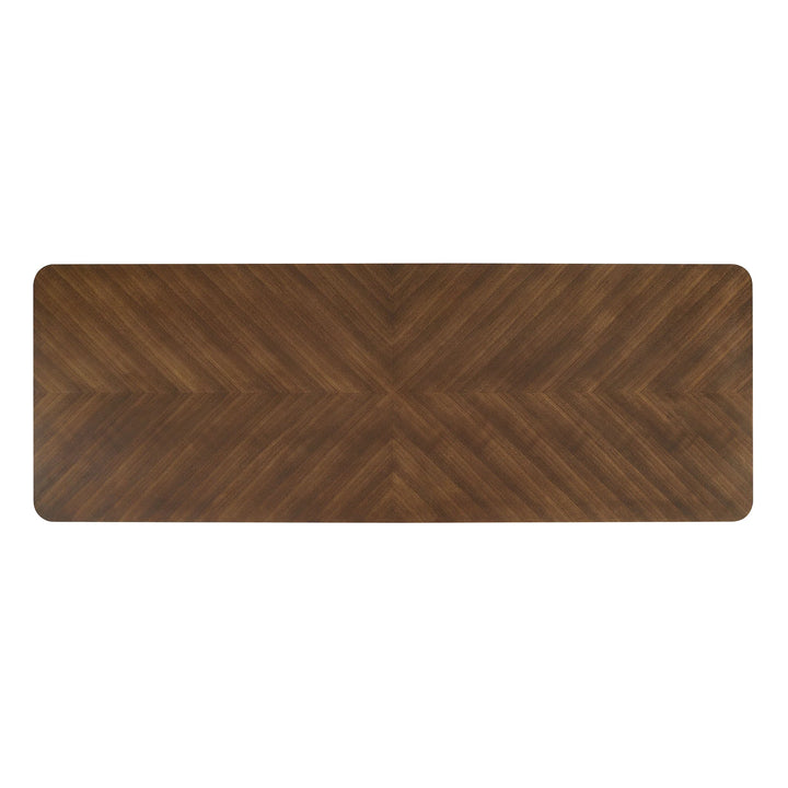 Maidstone 110" Rectangle Dining Table - Walnut Denmark Home