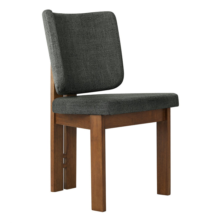 Fort Upholstered Dining Chairs - Charcoal Denmark Home