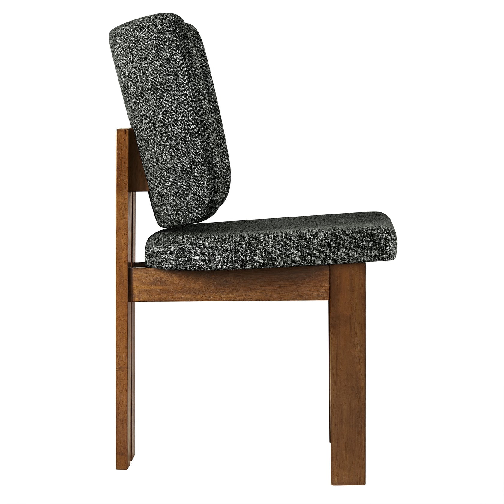 Fort Upholstered Dining Chairs - Charcoal Denmark Home