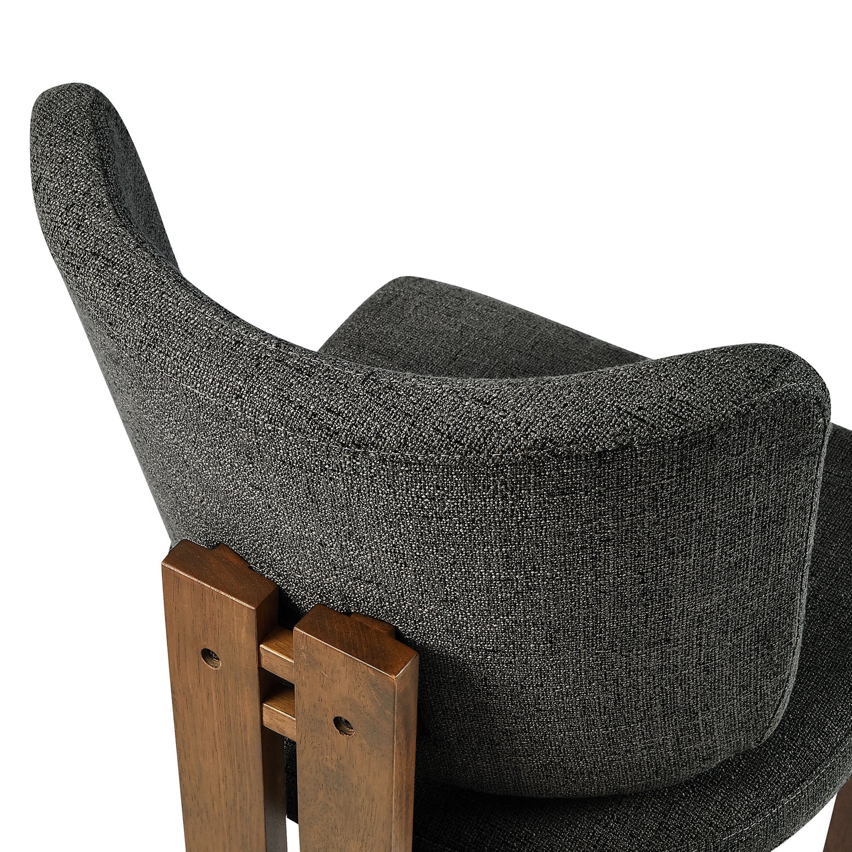 Fort Upholstered Dining Chairs - Charcoal Denmark Home