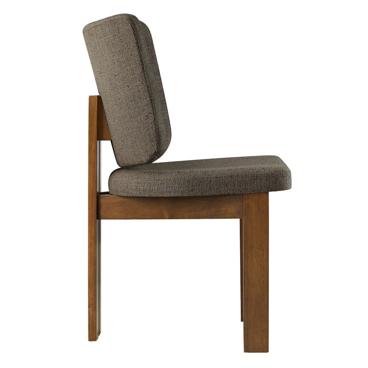 Fort Upholstered Dining Chairs - Taupe Denmark Home
