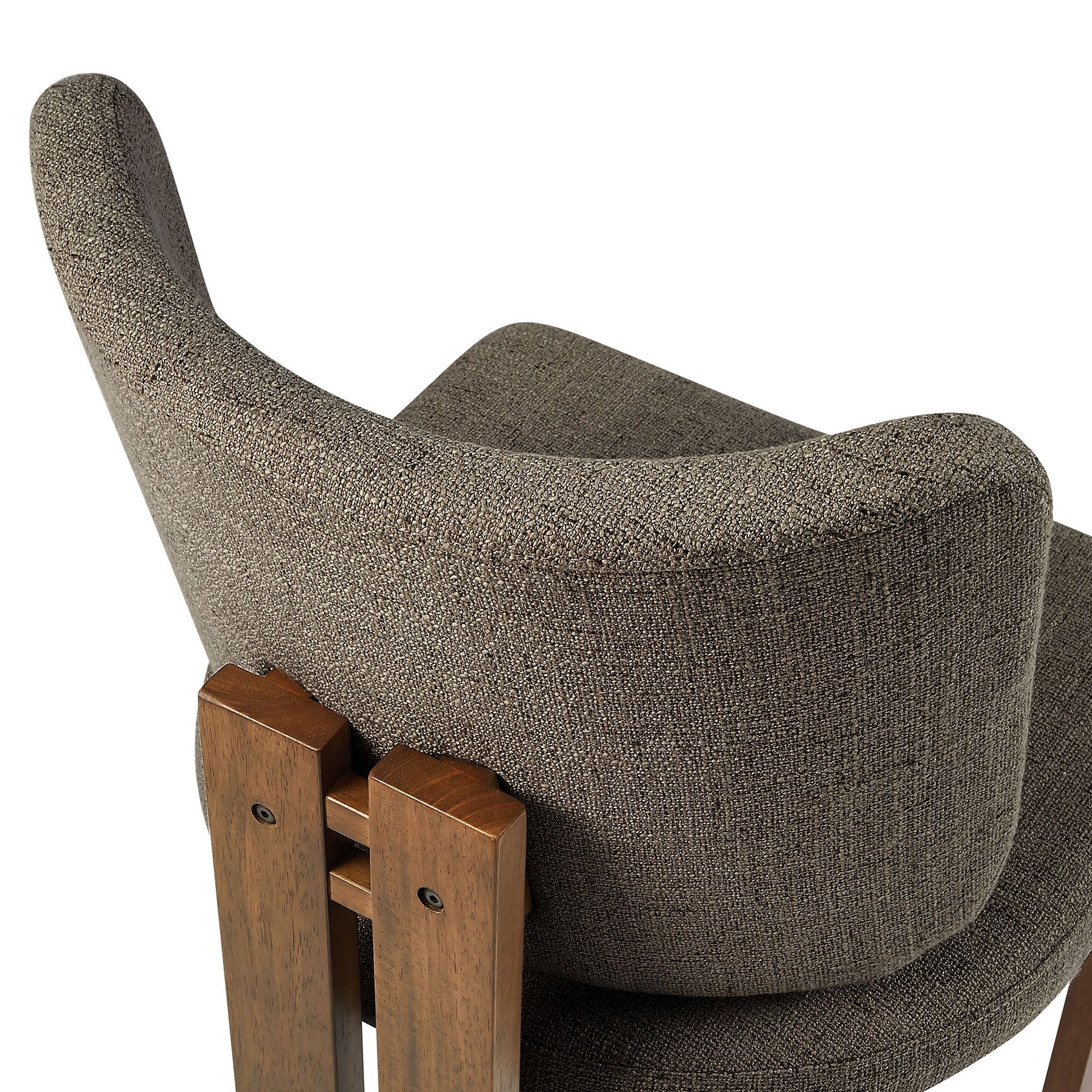 Fort Upholstered Dining Chairs - Taupe Denmark Home