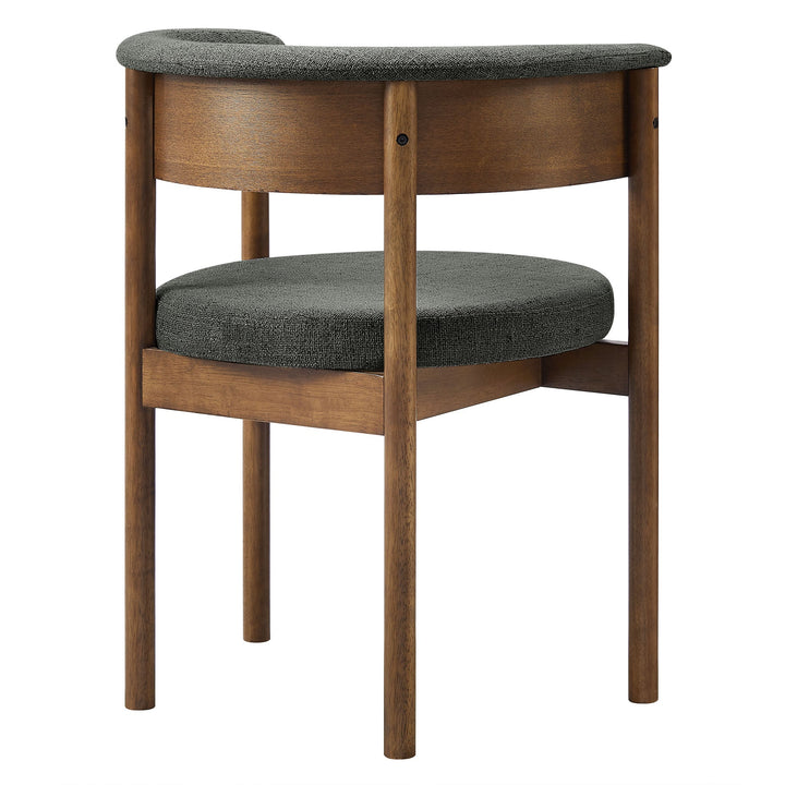 Brace Curved Dining Chairs  - Charcoal Denmark Home