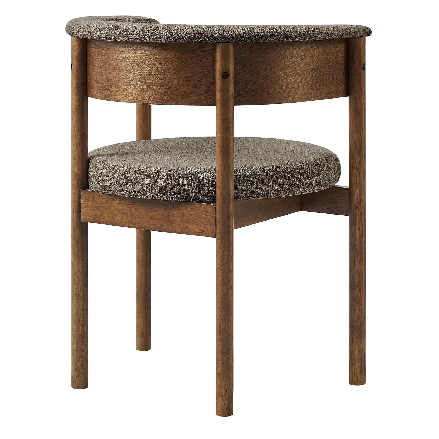 Brace Curved Dining Chairs  - Taupe Denmark Home
