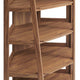 Teak Corner Bookshelf - Walnut Denmark Home