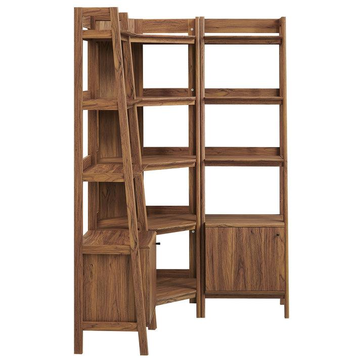 Teak Corner Bookcase Set  - Oak (Copy) Denmark Home