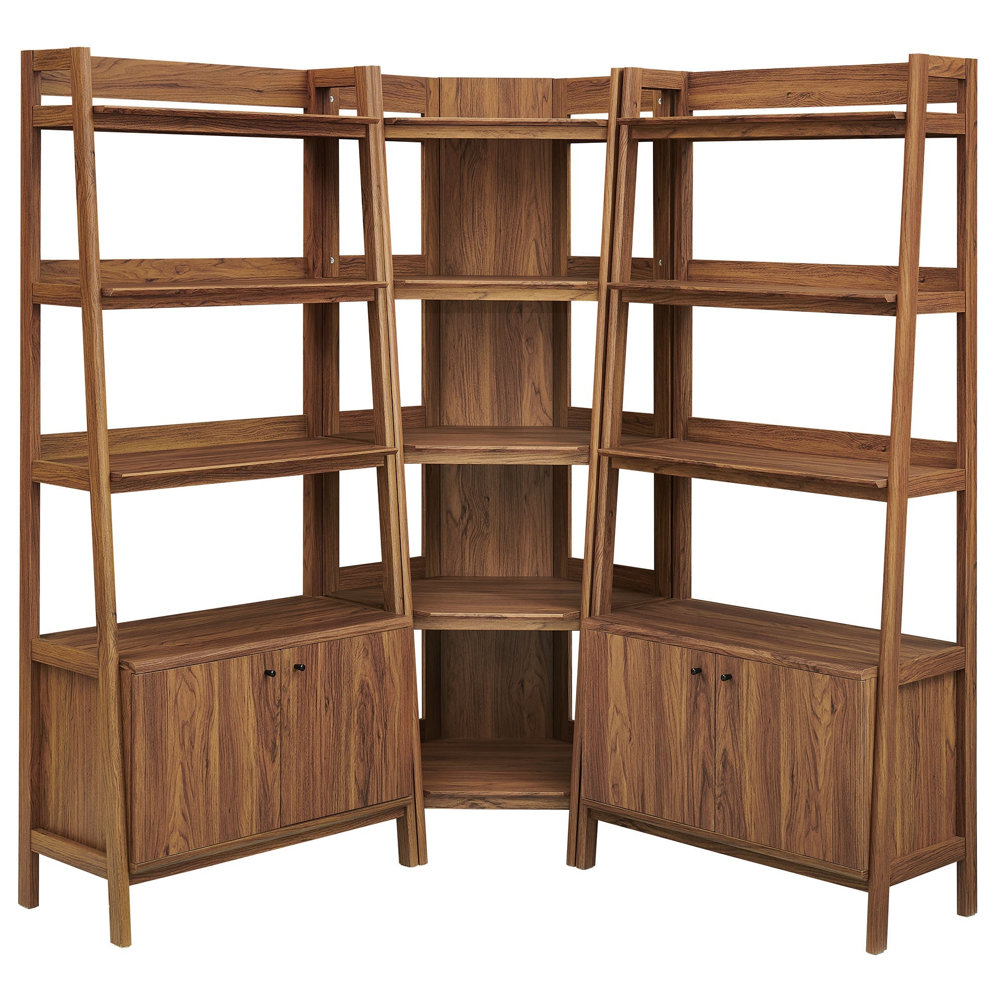 Teak Corner Bookcase Set - Oak (Copy) Denmark Home