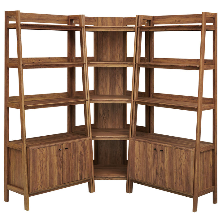 Teak Corner Bookcase Set - Oak (Copy) Denmark Home