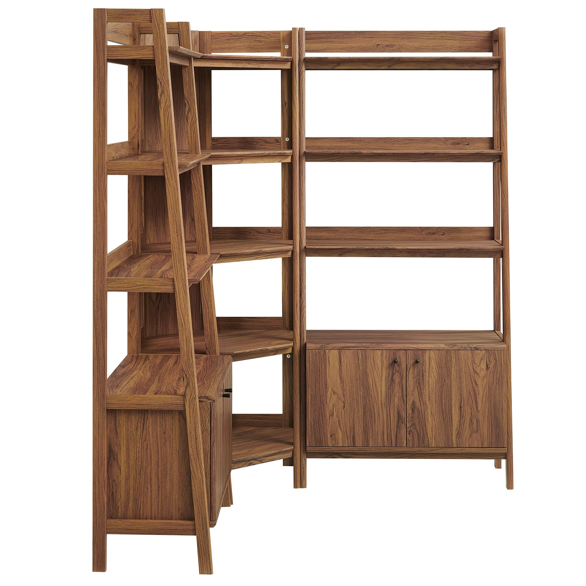 Teak Corner Bookcase Set - Oak (Copy) Denmark Home
