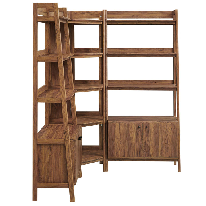 Teak Corner Bookcase Set - Oak (Copy) Denmark Home