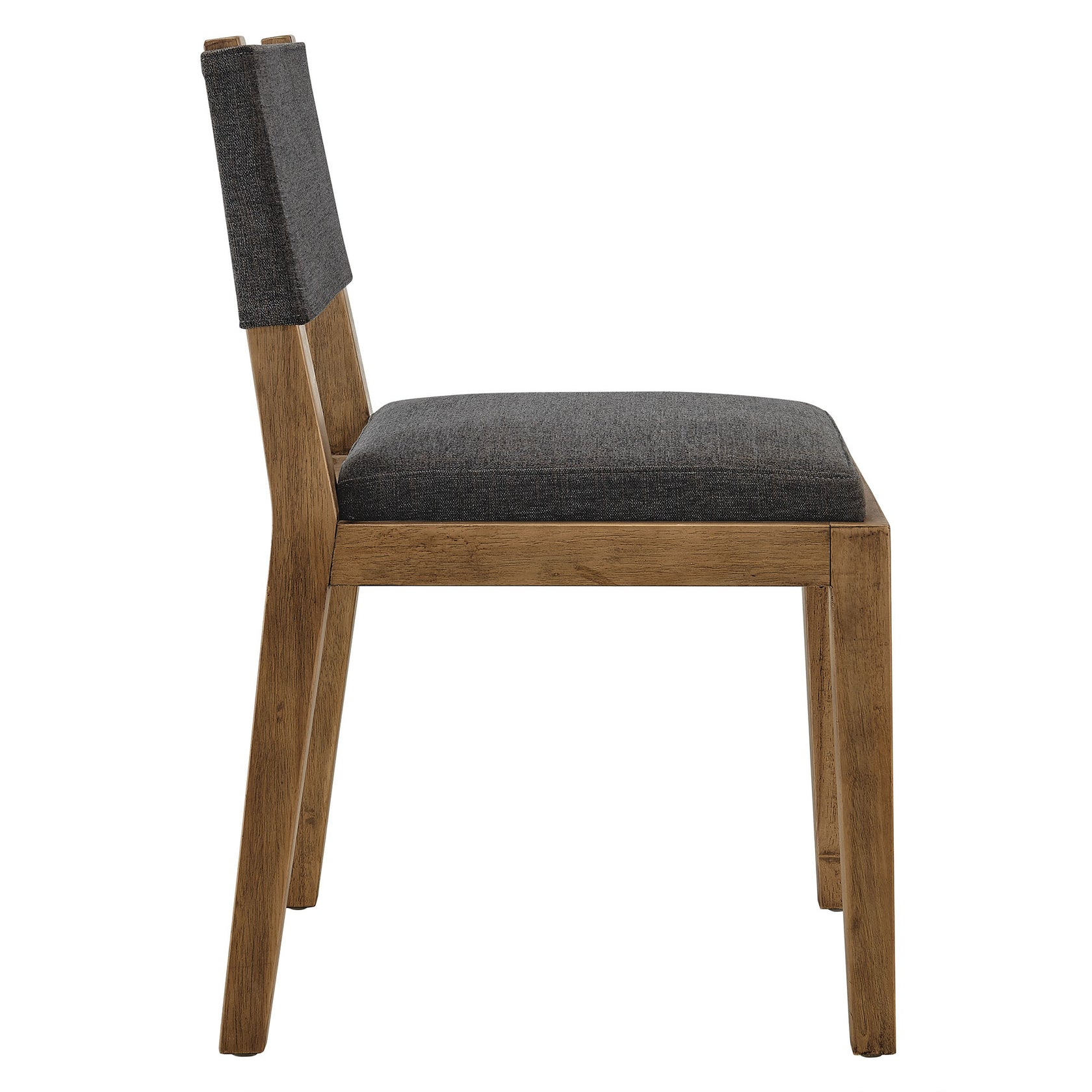 Frost Upholstered Dining Side Chair - Dark Gray Denmark Home