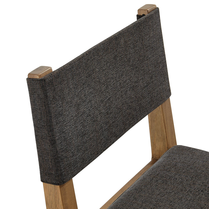 Frost Upholstered Dining Side Chair - Dark Gray Denmark Home