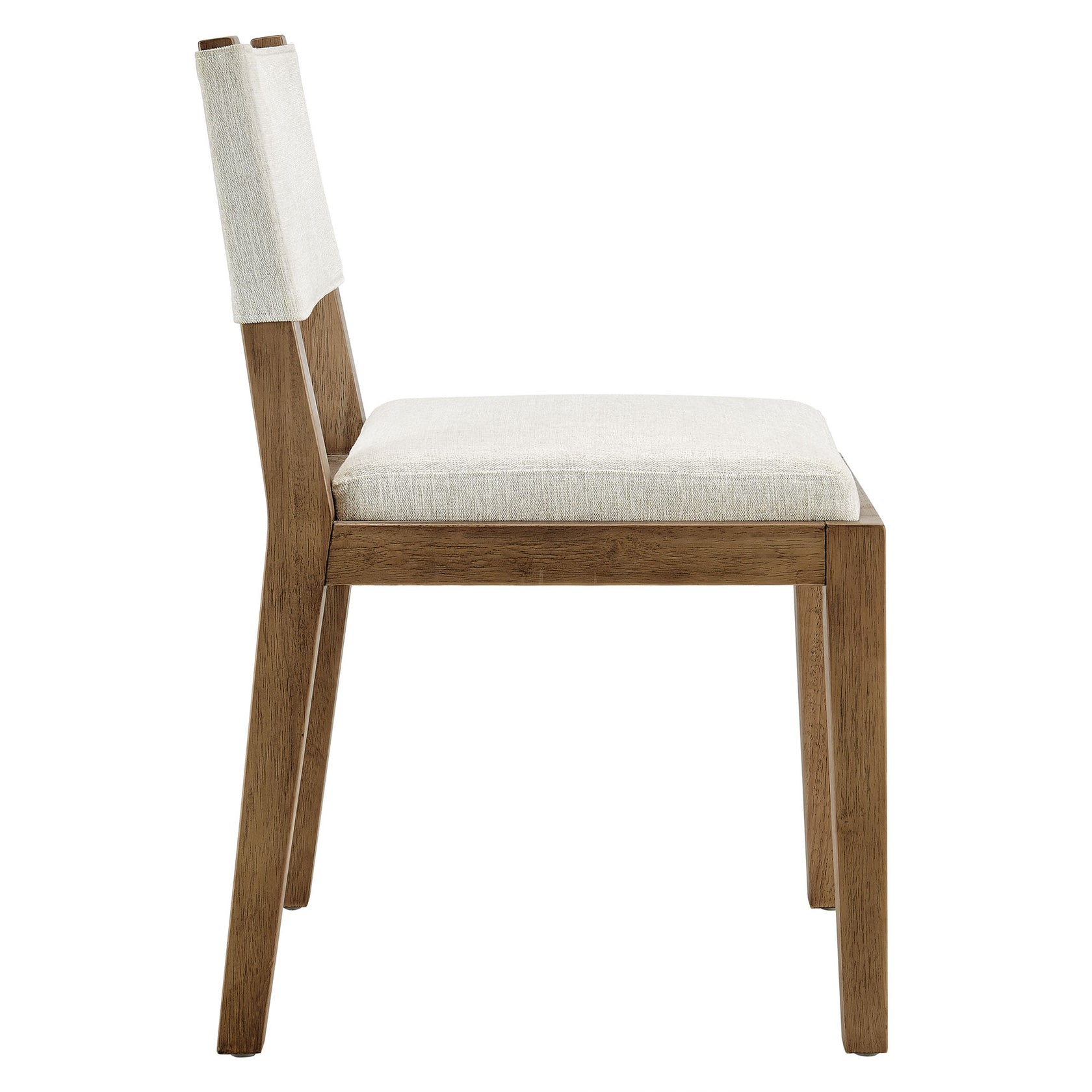 Frost Upholstered Dining Side Chair - Ivory Denmark Home