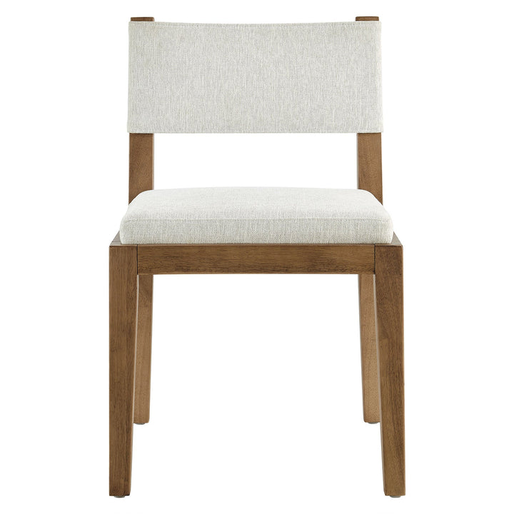 Frost Upholstered Dining Side Chair - Ivory Denmark Home