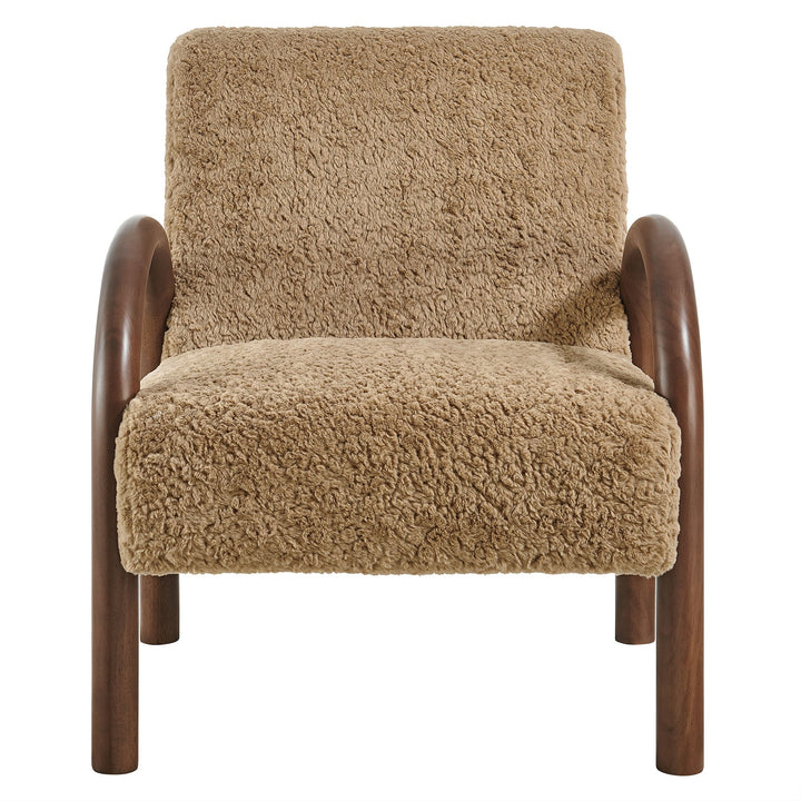 Arvion Faux Shearling Accent Chair – Ecru (Copy) Denmark Home