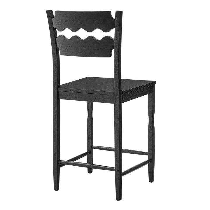 Kne Counter Stool - Black Denmark Home