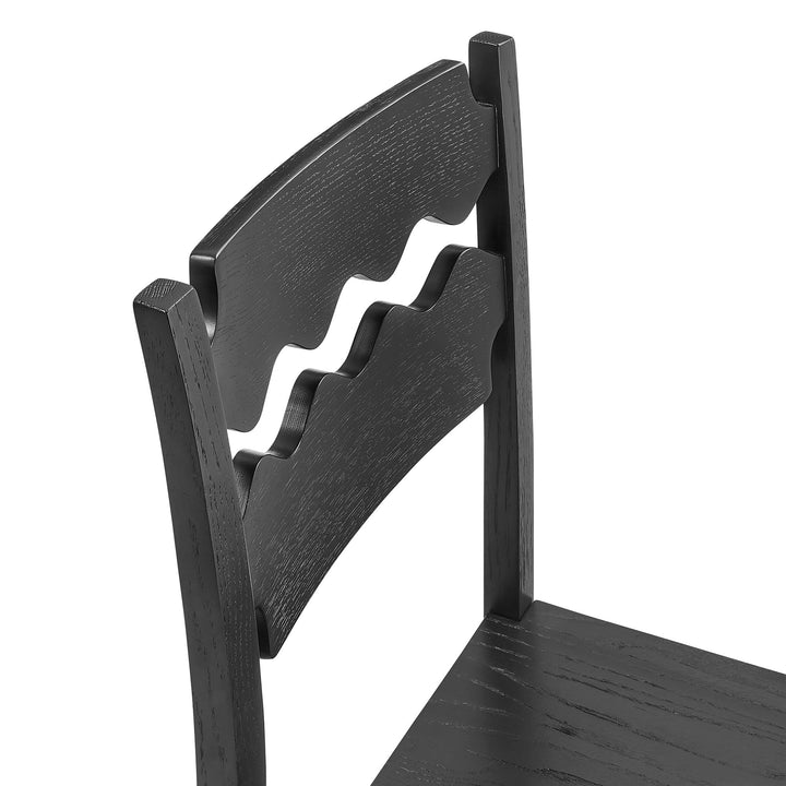 Kne Bar Stool - Black Denmark Home