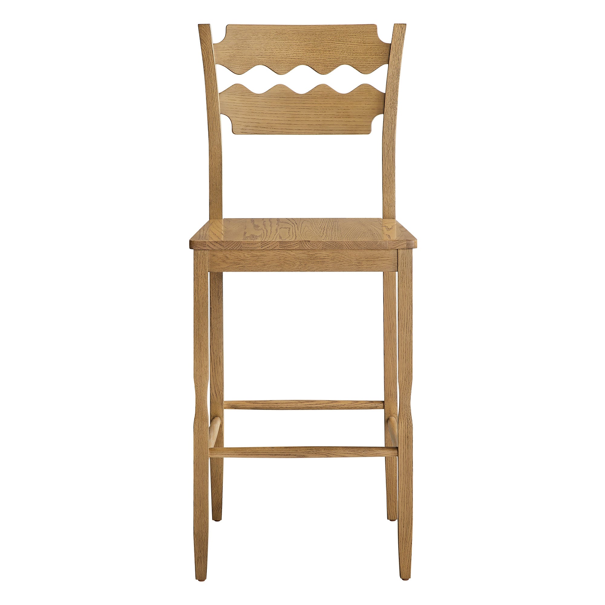 Kne Bar Stool - Weathered Oak Denmark Home