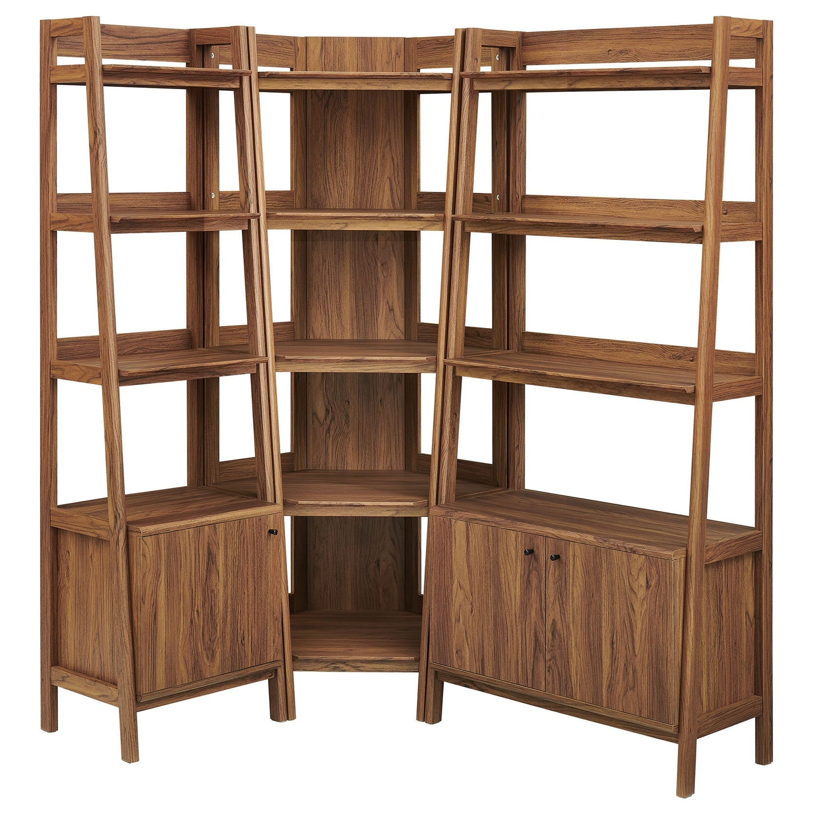 Teak Corner Bookcase Set - Oak (Copy) Denmark Home