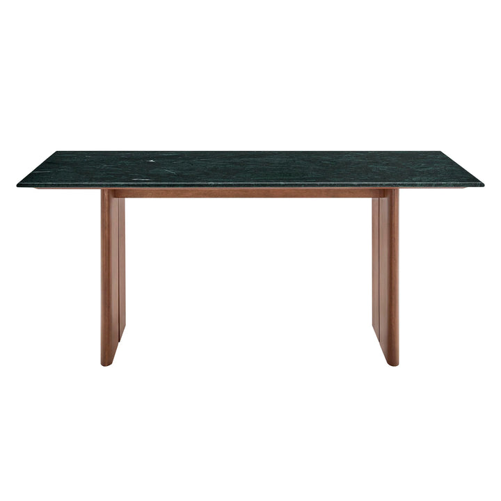 Arca 72 Inch Marble Dining Table - Walnut Green Marble (Copy) Denmark Home