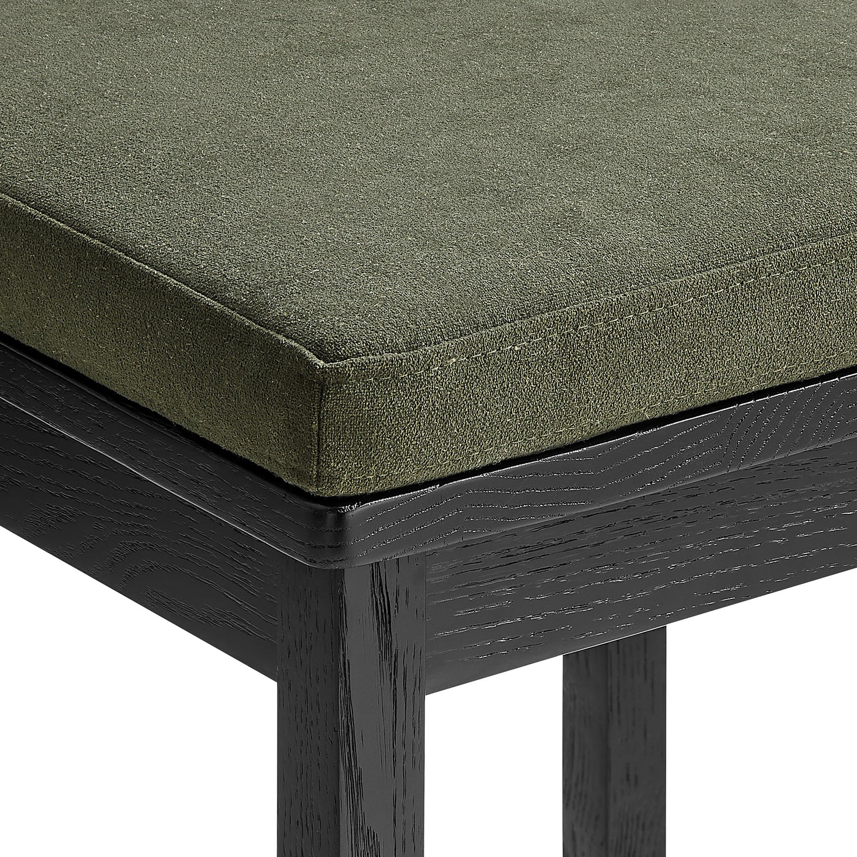 Kne Solid Oak Dining Chair - Black Sage Denmark Home