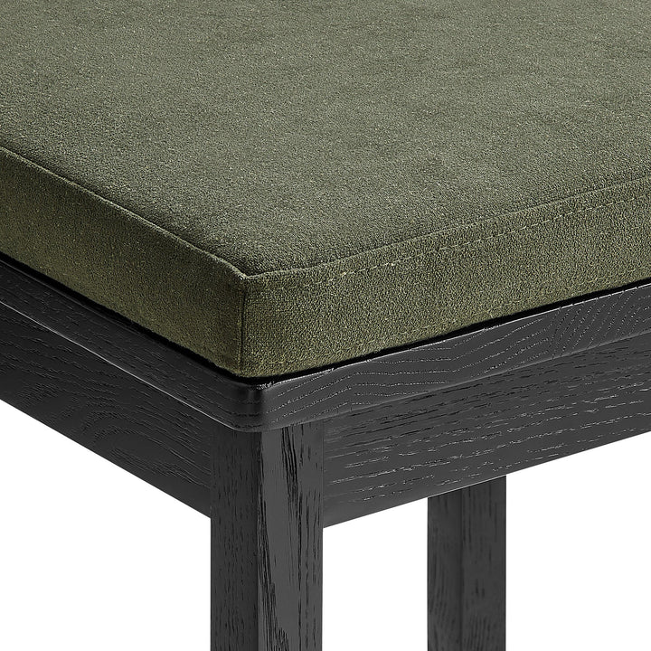 Kne Solid Oak Dining Chair - Black Sage Denmark Home