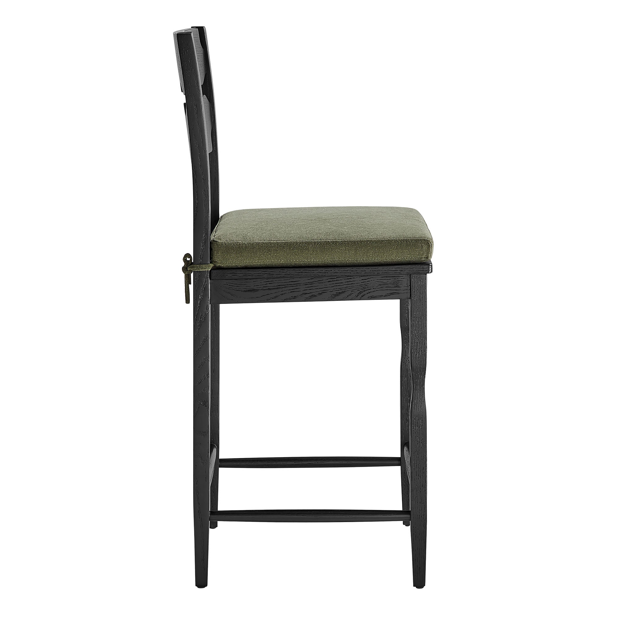Kne Counter Stool - Black Sage Denmark Home