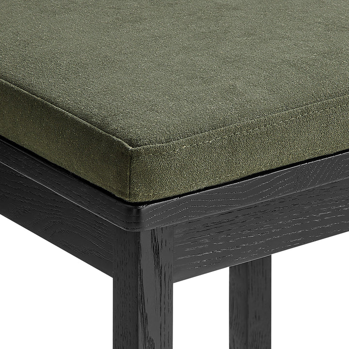 Kne Counter Stool - Black Sage Denmark Home