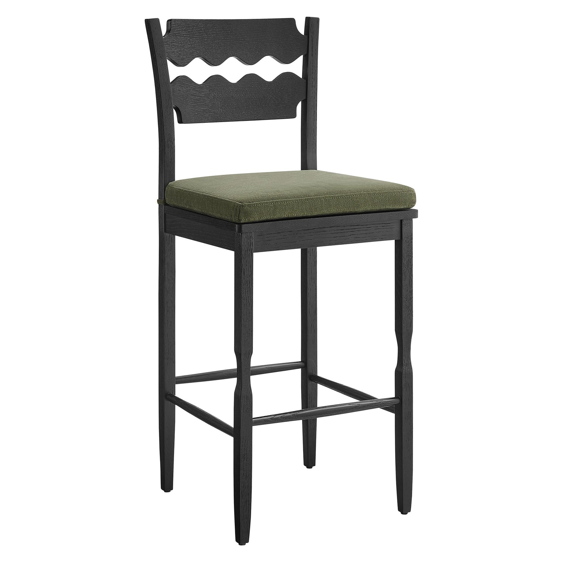 Kne Bar Stool - Weathered Oak Linen (Copy) Denmark Home