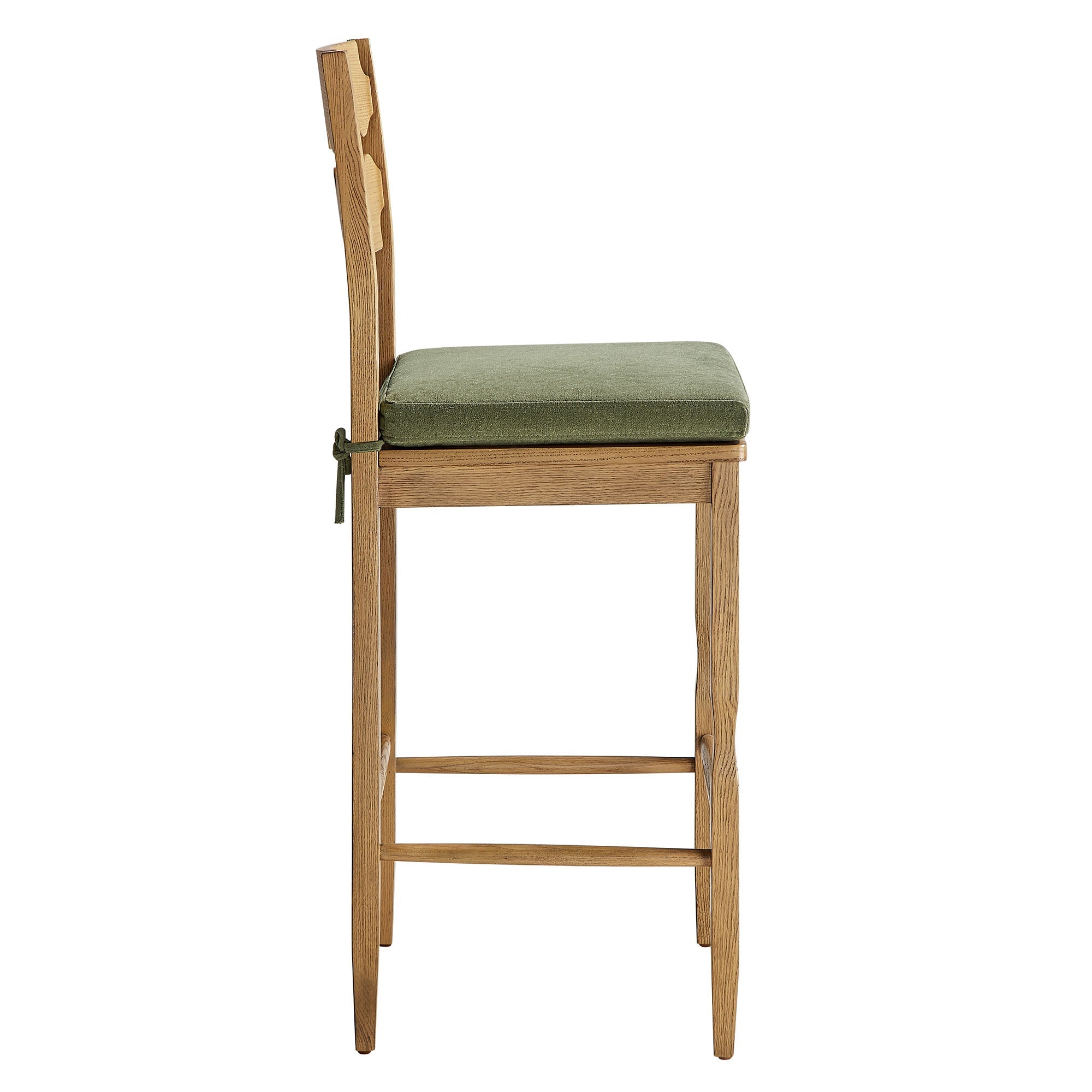 Kne Bar Stool - Weathered Oak Sage Denmark Home