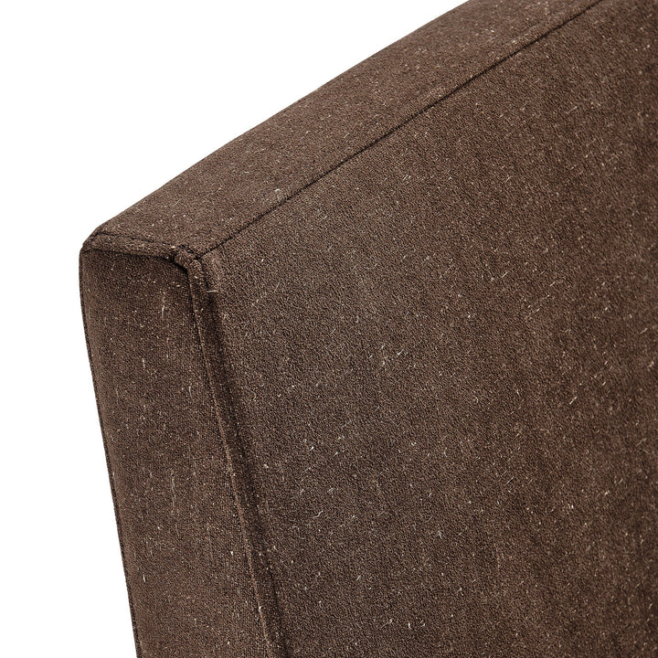 Doux Slipcovered Dining Side Chair - Cocoa Denmark Home