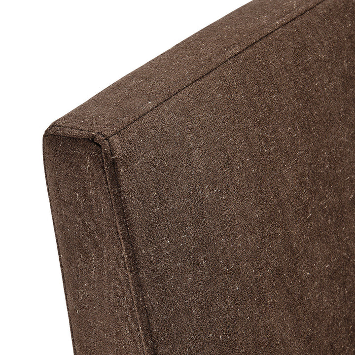 Doux Slipcovered Dining Side Chair - Cocoa Denmark Home