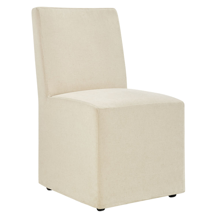 Doux Slipcovered Dining Side Chair - Cocoa (Copy) Denmark Home