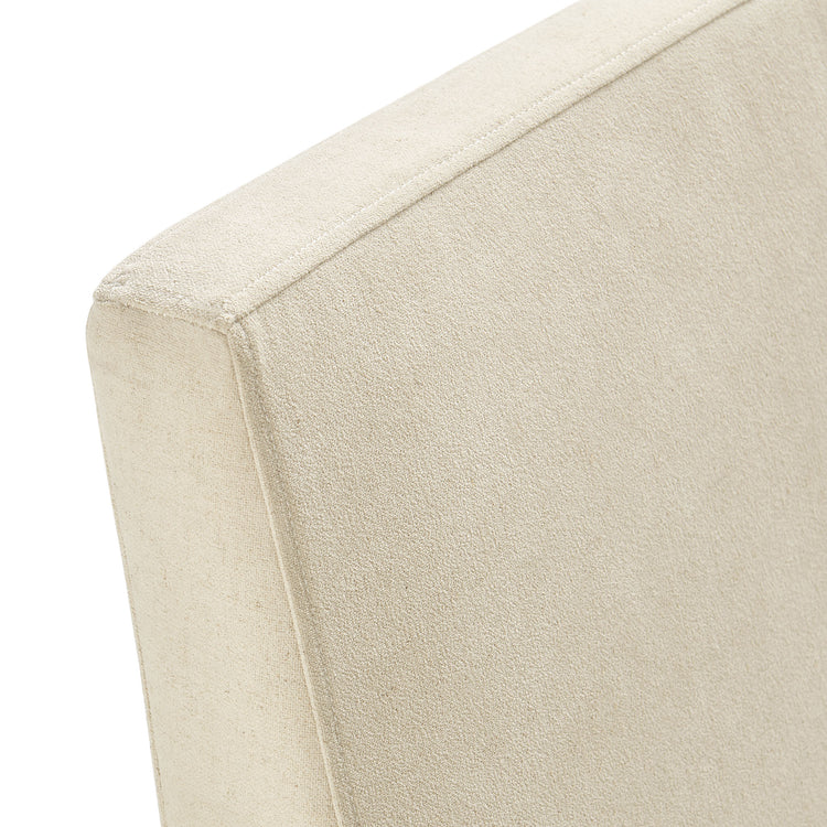 Doux Slipcovered Dining Side Chair - Linen Denmark Home