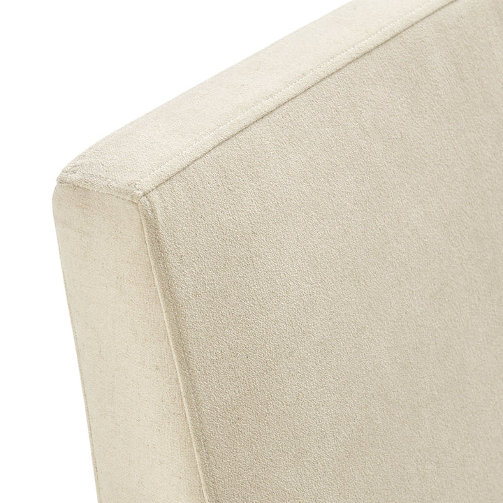 Doux Slipcovered Dining Side Chair - Linen Denmark Home