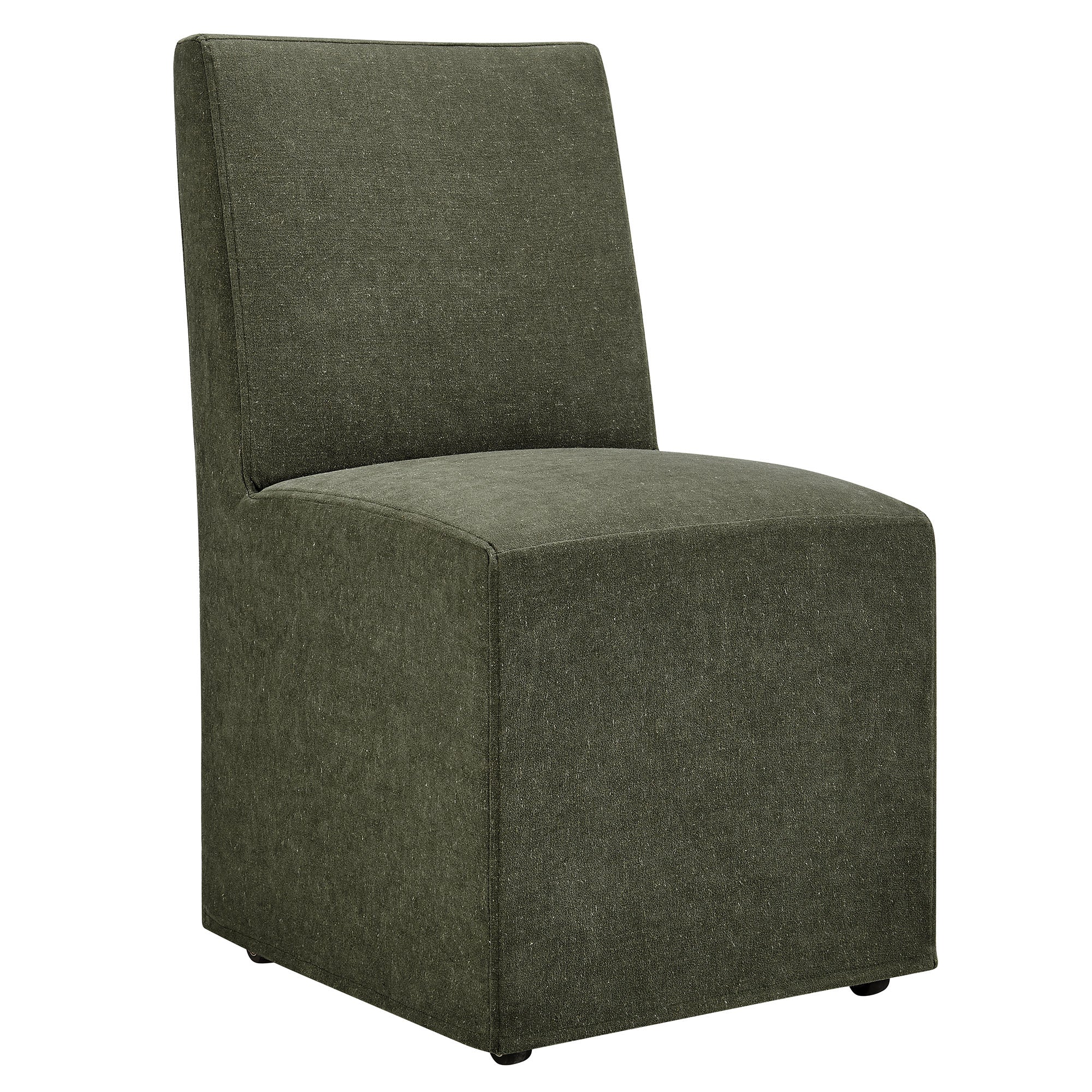 Doux Slipcovered Dining Side Chair - Sage Denmark Home