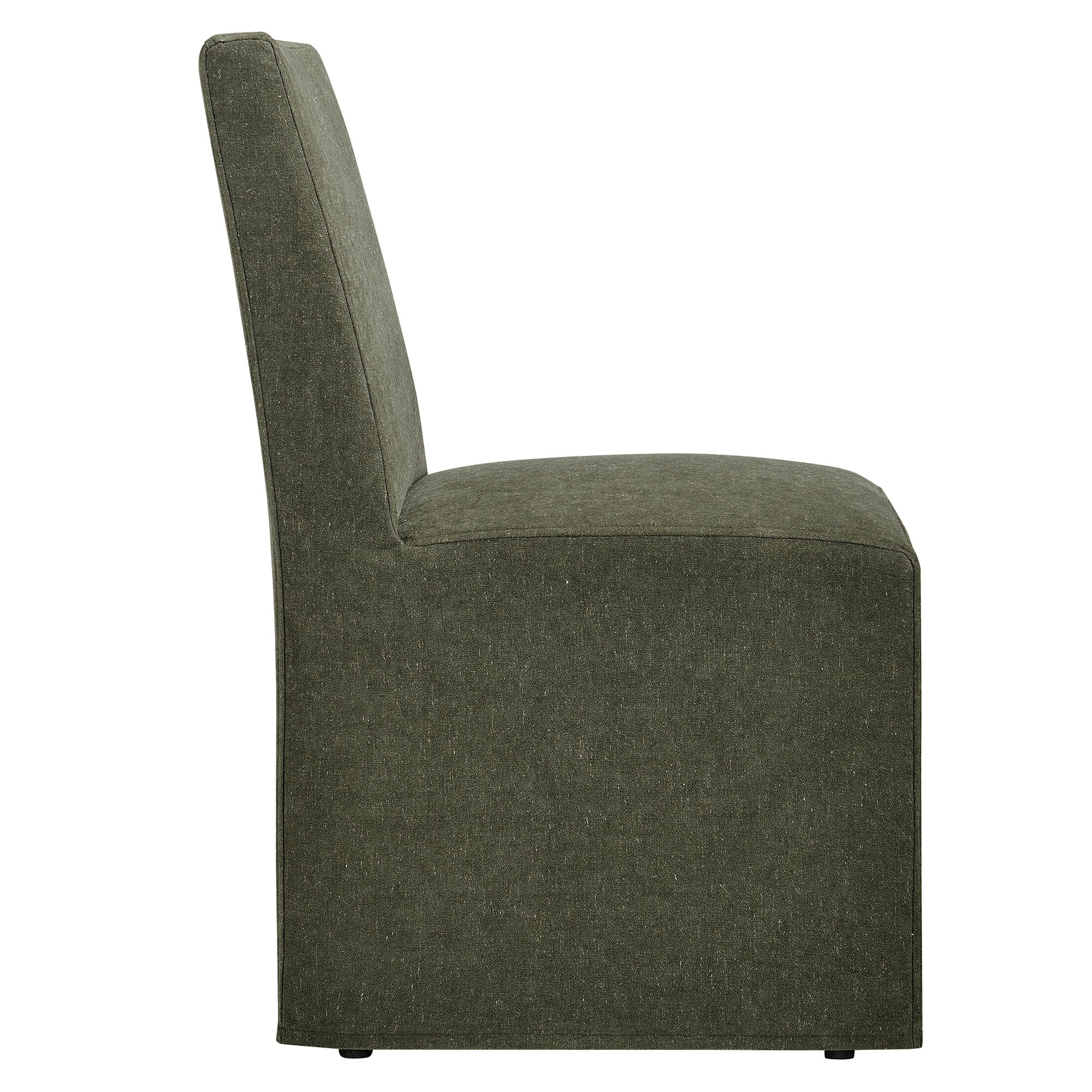 Doux Slipcovered Dining Side Chair - Sage Denmark Home