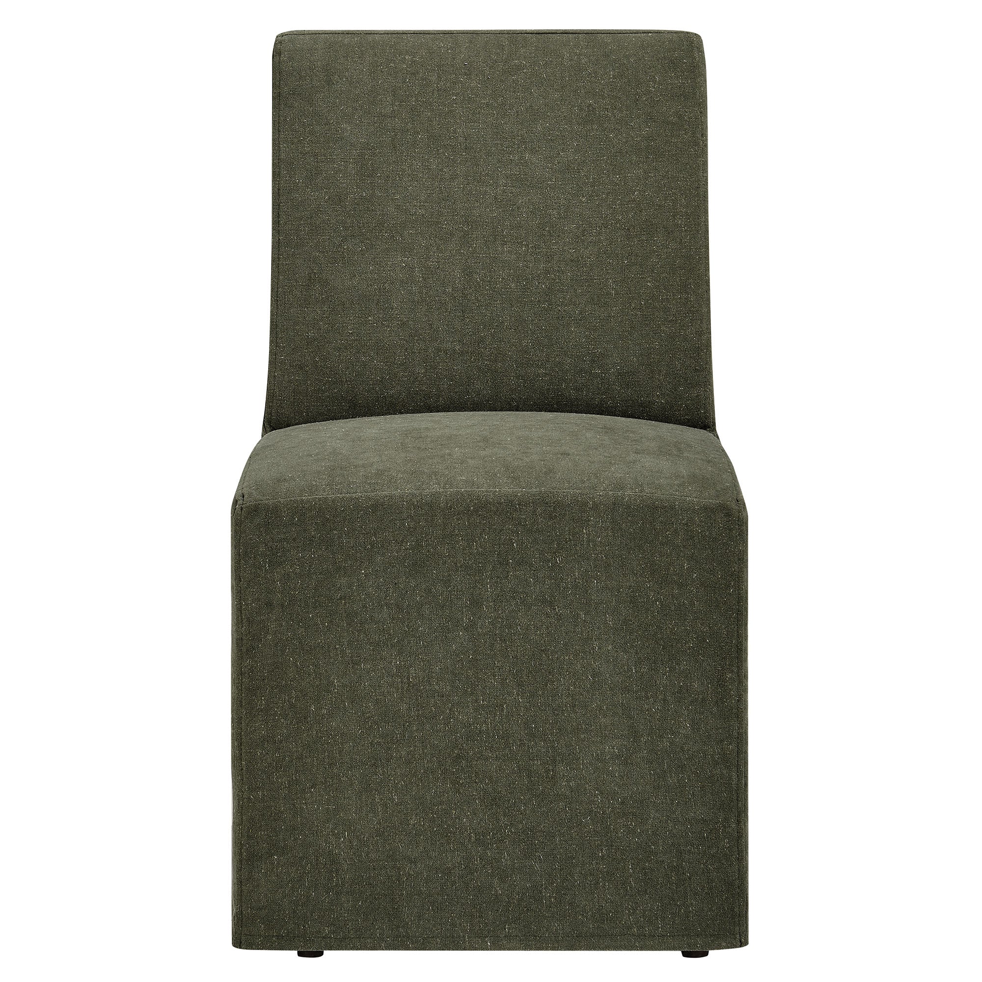 Doux Slipcovered Dining Side Chair - Sage Denmark Home